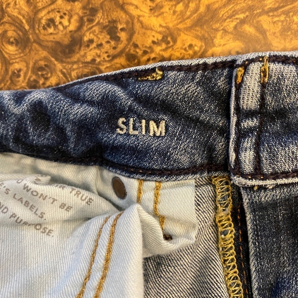 AMERICAN EAGLE 30 x 29.5  Next Level Airflex Jeans Slim Stretch Mens (32x32 Tag) - Picture 4 of 7